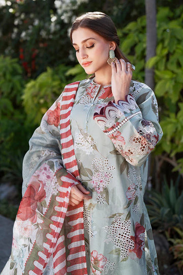 BAROQUE | EMBROIDERED PRINTED LAWN UF-4071