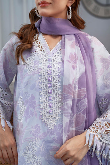 BAROQUE | EMBROIDERED PRINTED LAWN UF-4073