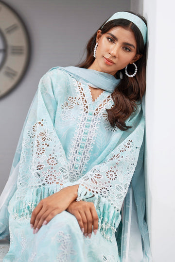 BAROQUE | EMBROIDERED PRINTED LAWN UF-4074