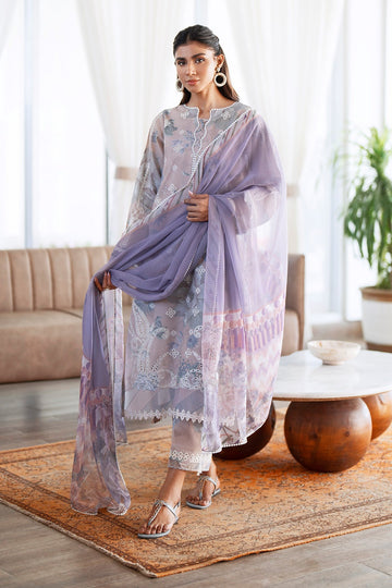 BAROQUE | EMBROIDERED PRINTED LAWN UF-4079