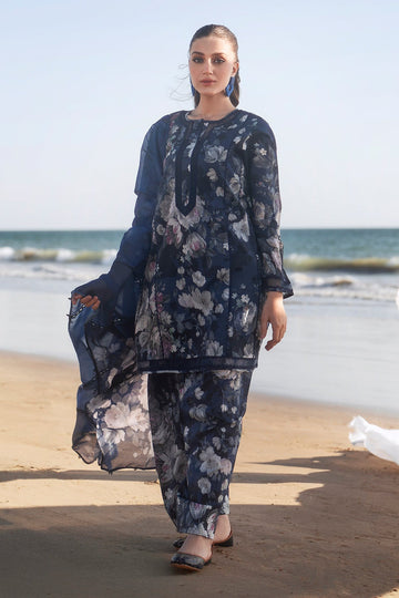 BAROQUE | EMBROIDERED PRINTED LAWN UF-4085