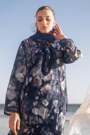 BAROQUE | EMBROIDERED PRINTED LAWN UF-4085