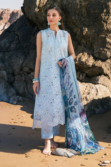 BAROQUE | EMBROIDERED PRINTED LAWN UF-4109