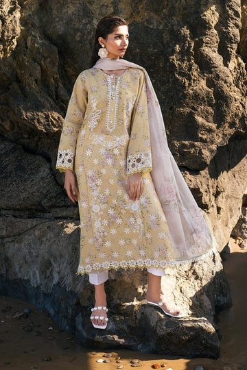 BAROQUE | EMBROIDERED PRINTED LAWN UF-4110