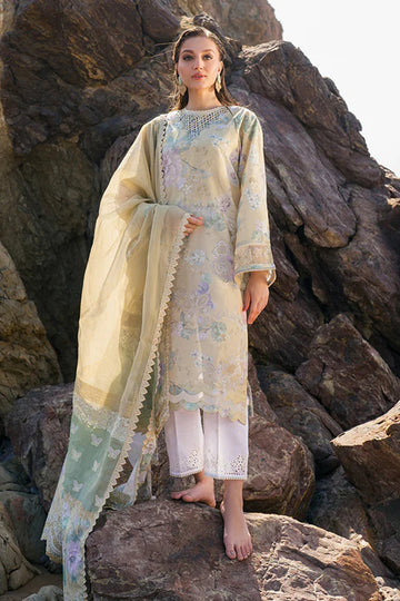 BAROQUE | EMBROIDERED PRINTED LAWN UF-4112