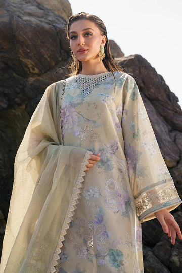 BAROQUE | EMBROIDERED PRINTED LAWN UF-4112
