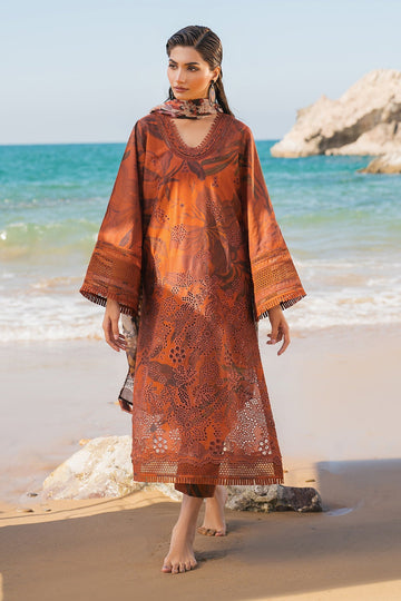 BAROQUE | EMBROIDERED PRINTED LAWN UF-4113