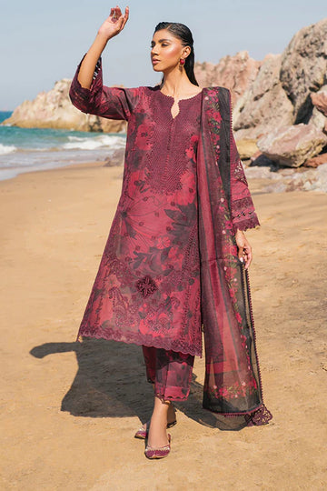 BAROQUE | EMBROIDERED PRINTED LAWN UF-4117