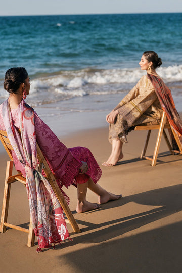 BAROQUE | EMBROIDERED PRINTED LAWN UF-4128