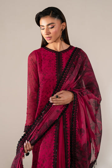 BAROQUE | EMBROIDERED CHIFFON UF-4138