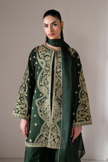 BAROQUE | EMBROIDERED RAW SILK UF-4139