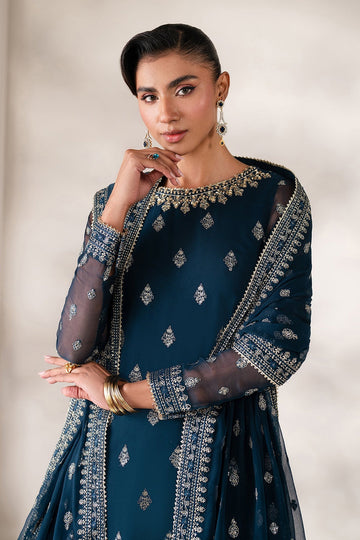 BAROQUE | EMBROIDERED CHIFFON UF-4142