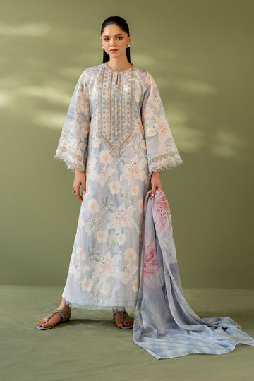 BAROQUE | EMBROIDERED PRINTED LAWN UF-4166
