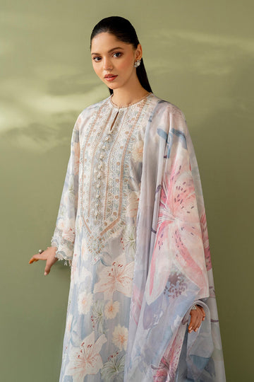 BAROQUE | EMBROIDERED PRINTED LAWN UF-4166