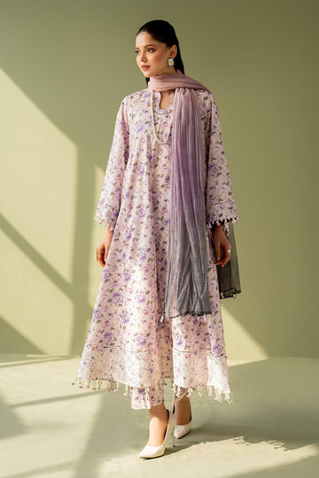 BAROQUE | EMBROIDERED PRINTED LAWN UF-4168