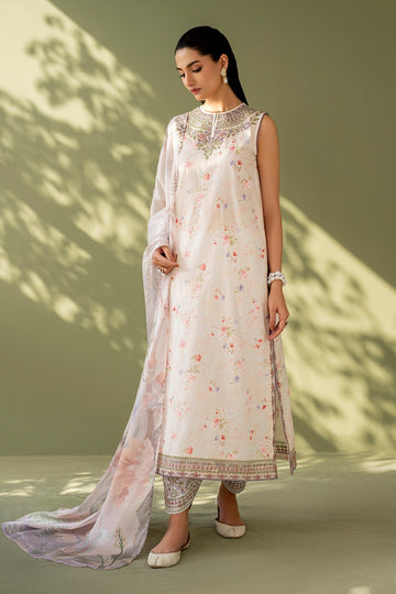 BAROQUE | EMBROIDERED PRINTED LAWN UF-4169