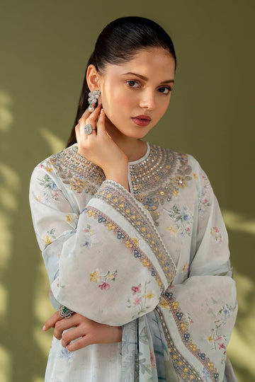 BAROQUE | EMBROIDERED PRINTED LAWN UF-4170