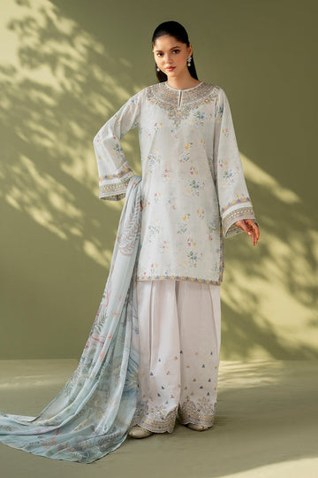 BAROQUE | EMBROIDERED PRINTED LAWN UF-4170