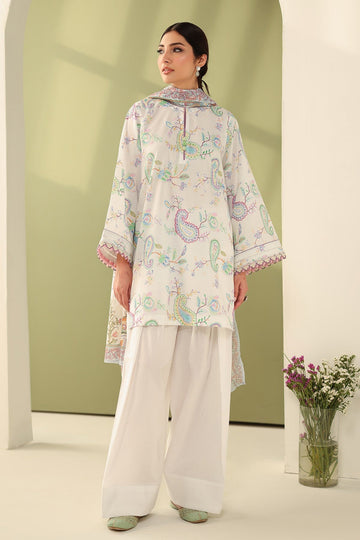 BAROQUE | EMBROIDERED PRINTED LAWN UF-4179