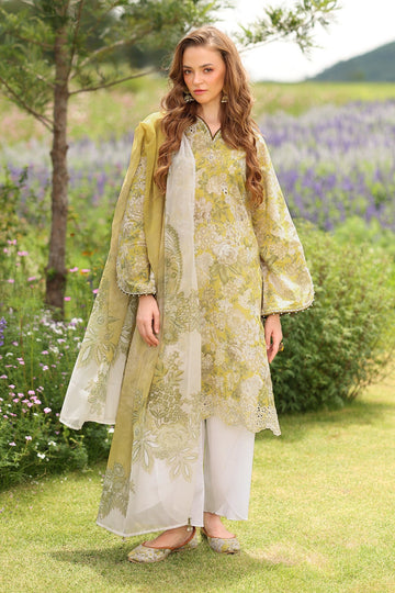 BAROQUE | EMBROIDERED PRINTED LAWN UF-4229