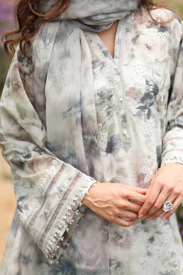 BAROQUE | EMBROIDERED PRINTED LAWN UF-4231