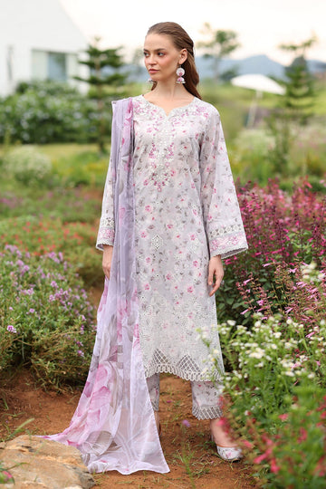 BAROQUE | EMBROIDERED PRINTED LAWN UF-4238