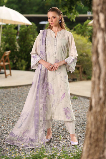 BAROQUE | EMBROIDERED PRINTED LAWN UF-4240