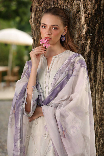 BAROQUE | EMBROIDERED PRINTED LAWN UF-4240