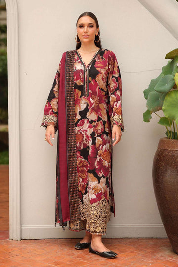 BAROQUE | EMBROIDERED PRINTED LAWN UF-4255