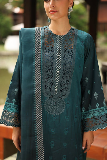BAROQUE | EMBROIDERED PRINTED LAWN UF-4259