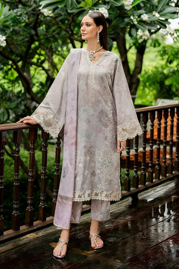 BAROQUE | EMBROIDERED PRINTED LAWN UF-4267