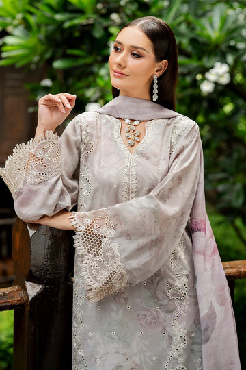 BAROQUE | EMBROIDERED PRINTED LAWN UF-4267