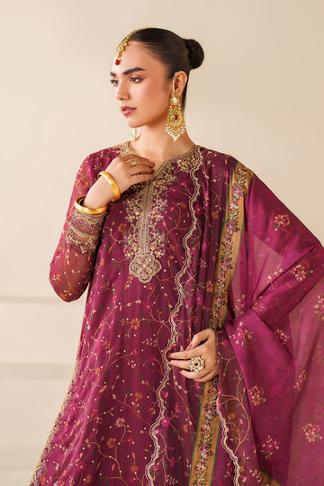 BAROQUE | EMBROIDERED CHIFFON UF-4277