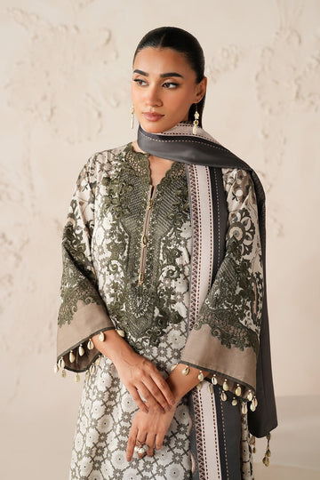 BAROQUE | EMBROIDERED PRINTED VISCOSE UF-4302