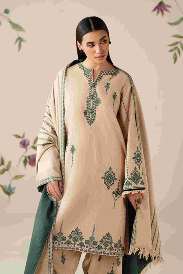 BAROQUE | EMBROIDERED KHADDAR UF-4305