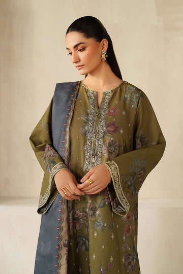 BAROQUE | EMBROIDERED KHADDAR UF-4333