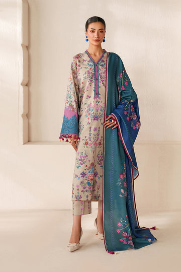BAROQUE | DIGITAL PRINTED KHADDAR UF-4361