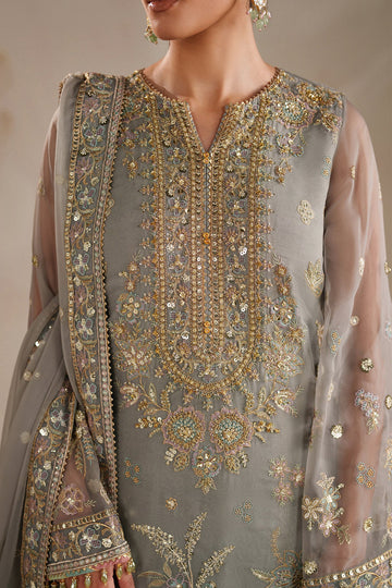 BAROQUE | EMBROIDERED CHIFFON UF-4364