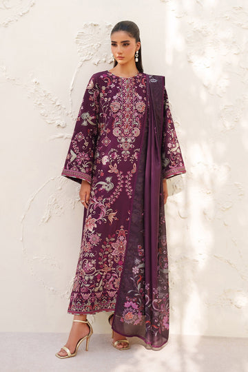 BAROQUE | EMBROIDERED RAW SILK UF-4382