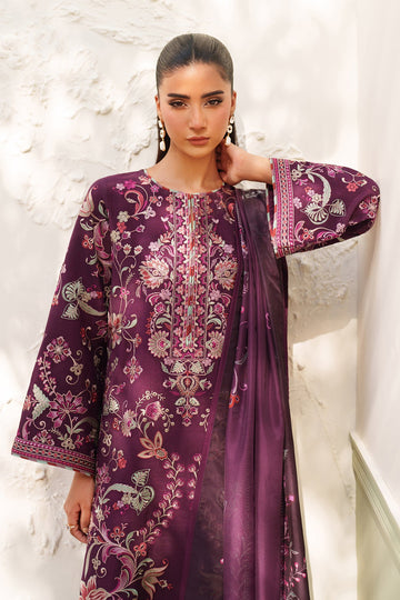 BAROQUE | EMBROIDERED RAW SILK UF-4382