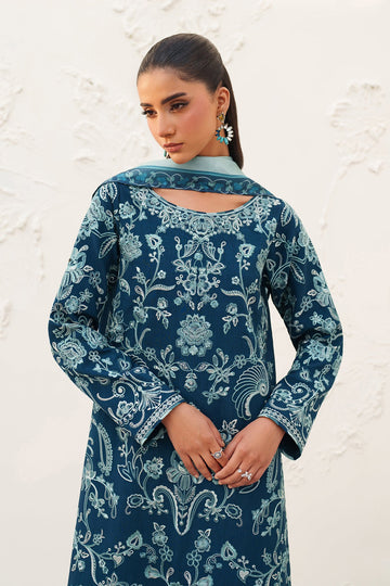 BAROQUE | EMBROIDERED RAW SILK UF-4384