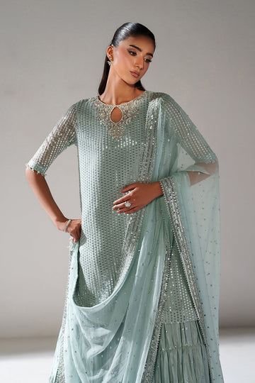 BAROQUE | EMBROIDERED CHIFFON UF-4389