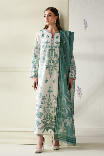 BAROQUE | EMBROIDERED JACQUARD LAWN UF-4430