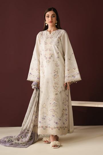 BAROQUE | EMBROIDERED JACQUARD LAWN UF-4433