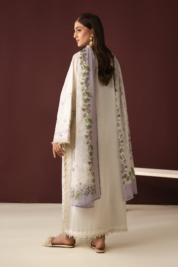BAROQUE | EMBROIDERED JACQUARD LAWN UF-4433