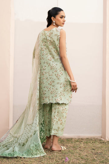 BAROQUE  | EMBROIDERED PRINTED LAWN UF-609