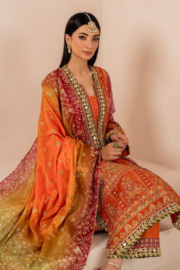 BAROQUE  | EMBROIDERED CHIFFON UF-706