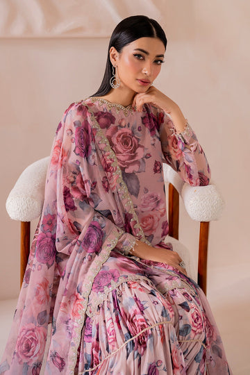 BAROQUE  | EMBROIDERED CHIFFON UF-708