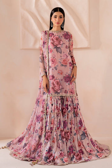 BAROQUE  | EMBROIDERED CHIFFON UF-708