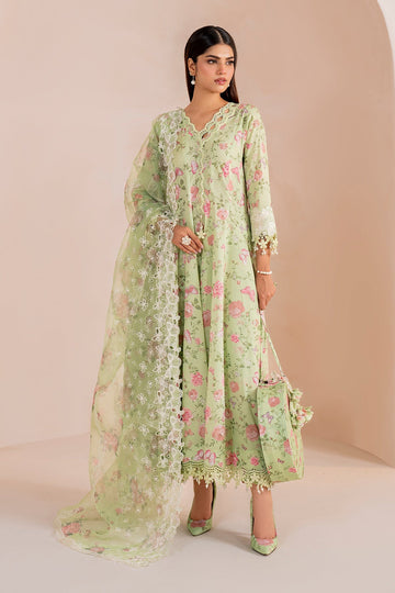 BAROQUE  | EMBROIDERED PRINTED LAWN UF-711